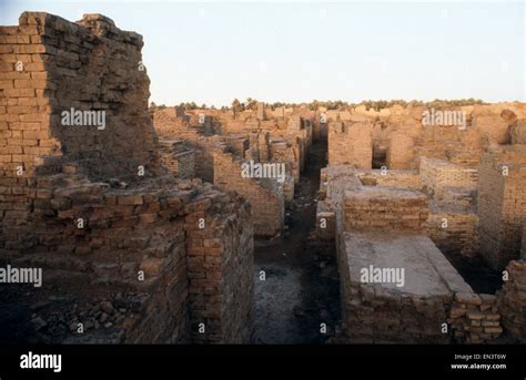 Ancient Ruins Mesopotamian City Babylon High Resolution Stock