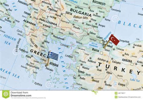 Top turkey hotels on expedia.ca. Greece And Turkey Map, Holiday Destinations Stock Image ...