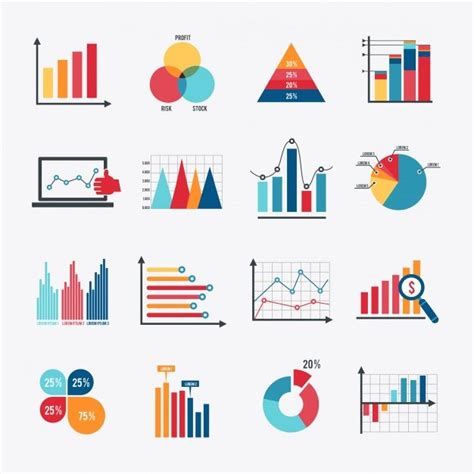 Infographic Elements Collection Charts And Graphs Bar Graph Design