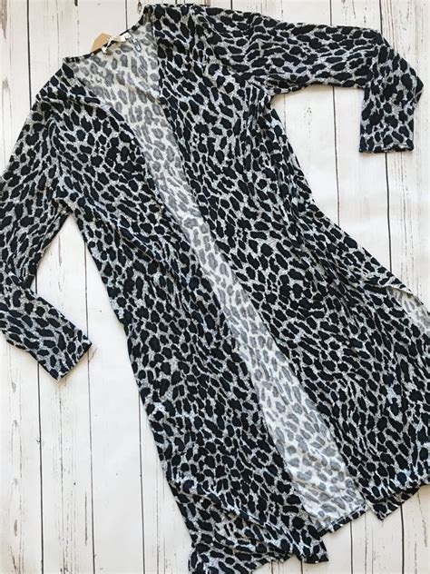 Buy now pay later with afterpay√ free shipping available √ $4 off first order √. Leopard Print Cardigan | Leopard print cardigan, Leopard ...