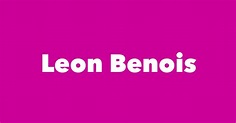 Leon Benois - Spouse, Children, Birthday & More