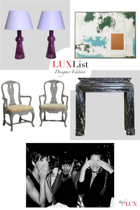 LUXList Designer Edition | Eric Cohler - RubyLUX Blog