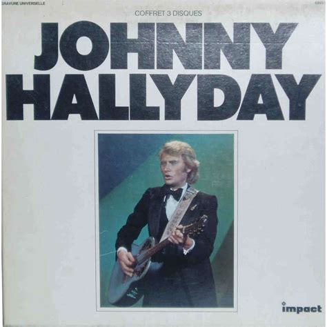 Coffret 3 Disques De Johnny Hallyday 33t X 3 Chez Jlrem Ref115126526