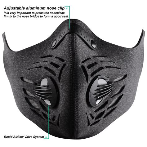 Base Camp Dust Pollution Mask Activated Carbon Dustproof Mask With