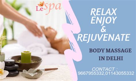 Relax Enjoy Rejunevate With Body Massage In Delhi Massage Center