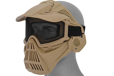 Emerson Industries Full Face Mask W Mesh Eye Protection And Visor Option