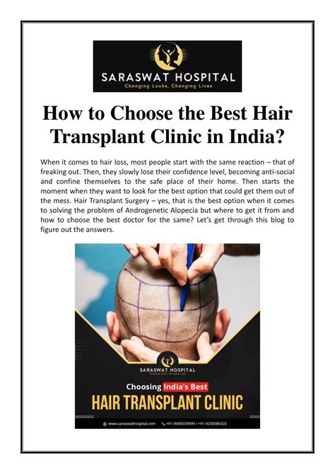 Ppt How To Choose The Best Hair Transplant Clinic In India