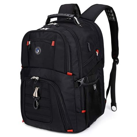 Extra Large 50l Travel Laptop Backpack With Usb Charging Port Fit 17