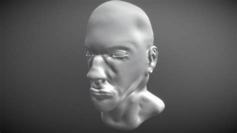 Male Head 3d Model By Mph Eba05cb Sketchfab