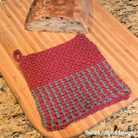 Grandmas Double Thick Potholders 2 Free Pattern Styles To Choose