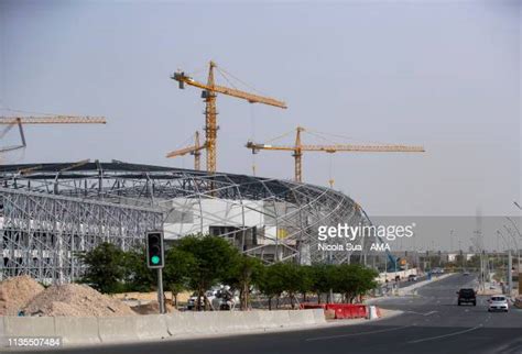 Qatar University Stadium Photos And Premium High Res Pictures Getty