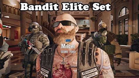 R6 Bandit Elite Skin Mvp On Ultra Settings 8 Kill High Paced Action