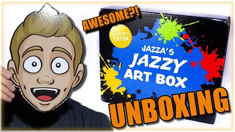Jazzas Jazzy Art Box Best Art Box Unboxing And Review Youtube