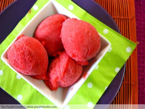 Strawberry Sorbet Shaheen Peerbhai Flickr