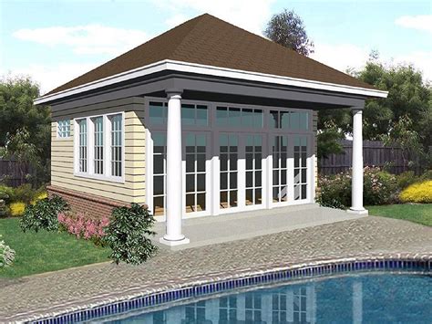 30 Great House Plan Pool House Garage Plan