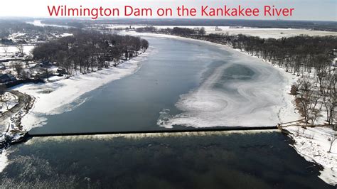 Wilmington Dam On The Kankakee River In Illinois Youtube
