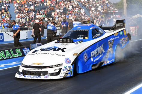 John Force And Peak Chevy Lead Jfr Friday At Flav R Pac Nhra Northwest