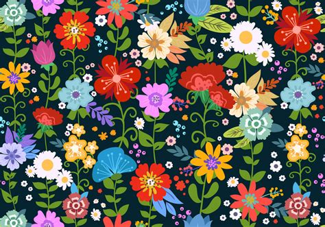 Colorful Flower Free Vector Art 17864 Free Downloads