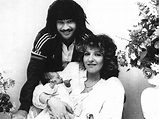 Ruud Gullit with his wife Yvonne and their newborn daughter Felicity ...