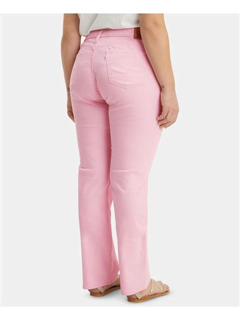 LEVI S 60 Womens New 0258 Pink Casual Jeans 24W Plus B B EBay