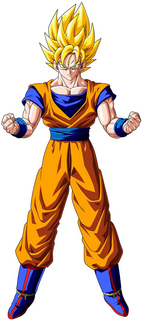 Imagen Goku Super Saiyan By Yassir Narkemonballpng Dragon Ball Wiki