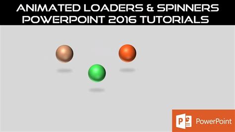 Animated Loaders And Spinners Motion Graphics In Powerpoint 2016