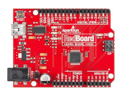 Sparkfun Redboard Programmed With Arduino