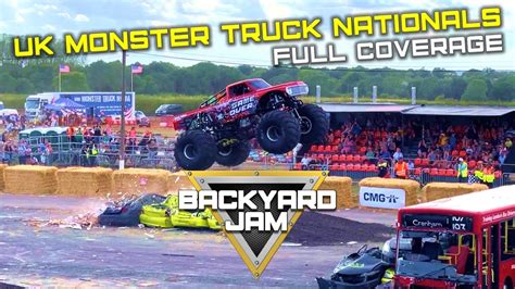 Uk Monster Truck Nationals Full Coverage Backyard Jam Youtube
