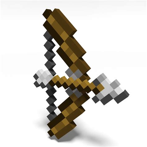 Minecraft Papercraft Bow And Arrow