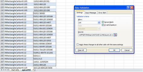 Solved Excel Vba Font Size Of Data Validation List Experts Exchange