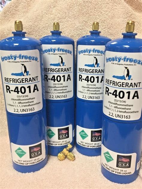Mp39 R401a Refrigerant Coolers Freezers 4 28 Oz Disposable Cans