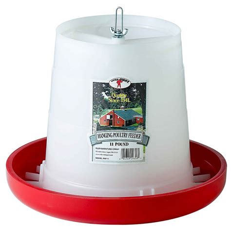 Plastic Hanging Poultry Feeder 11 Pound Sunset Feed And Supply