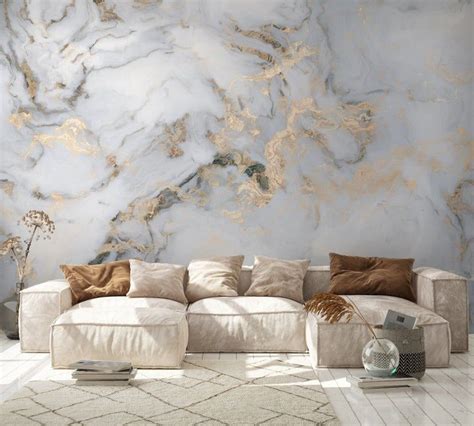 Gold Marble Wallpaper Map Wallpaper Wallpaper Living Room Abstract