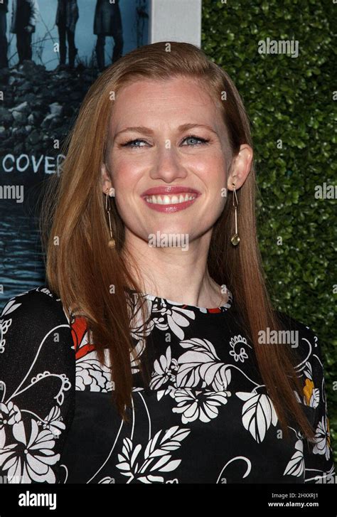 Mireille Enos Attending The Killing Season 2 Premiere Held At The