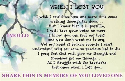 20 In Memory Of Lost Loved Ones Quotes And Sayings Quotesbae