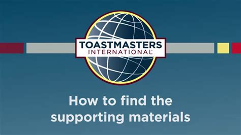 How To Find The Supporting Materials Youtube