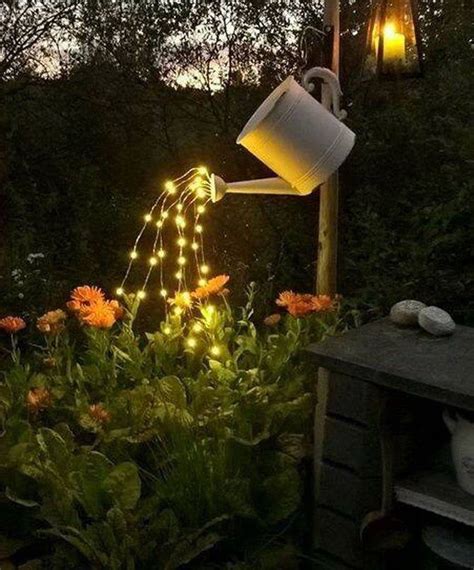 Glowing Watering Can With Fairy Lights Total Survival
