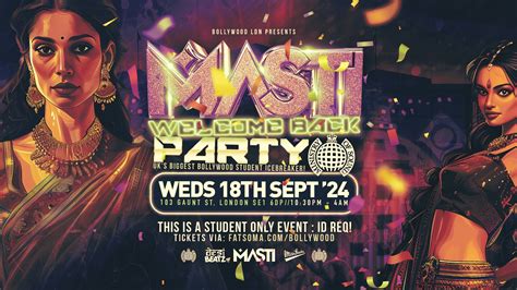 Masti Welcome Back Party 💃💃💃 Londons Biggest Bollywood Party