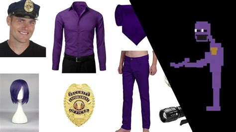 Purple Man From Five Nights At Freddys Costume Carbon Costume Diy