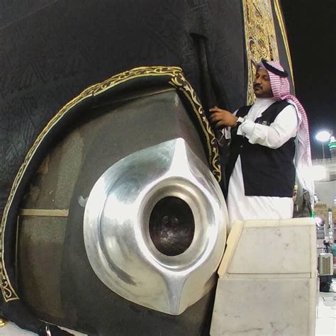 The black stone came down from paradise and it was whiter than milk, but the sins of the sons of adam. #Beautiful close image of Hajar al-Aswad (The Black Stone ...