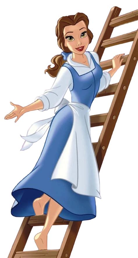 Barefoot Belle On The Ladder By Disneywo On Deviantart