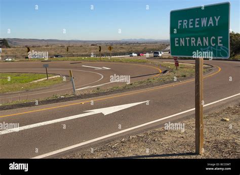 Freeway Entrance Ramp Hi Res Stock Photography And Images Alamy