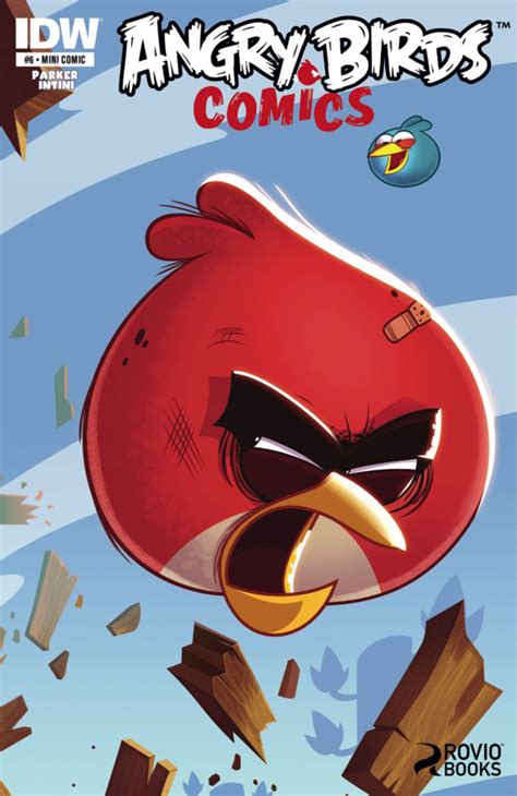 Angry Birds Mini Comic 6 Static Cling Issue