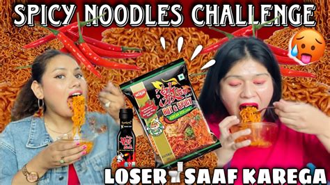 Spicy Noodle Challenge 🌶️🥵🍜 Korean Spicy Noodles Challenge 🔥 Spicy