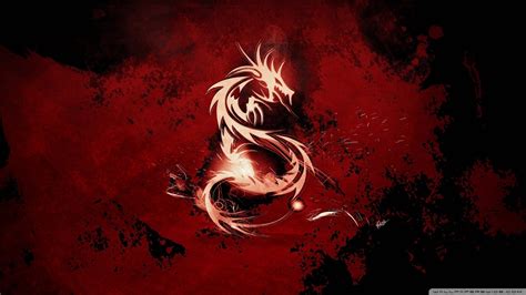 47 Red Dragon Gaming Wallpaper