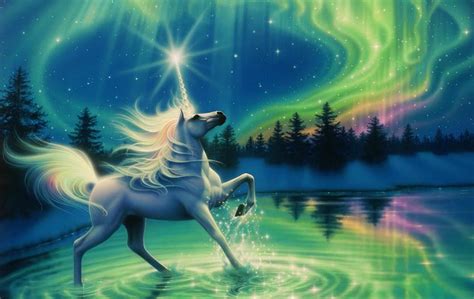 Mystical Unicorn Sky Fantasy Wallpaper Anime Wallpaper Mystic