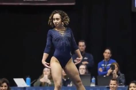 Watch Ucla Gymnast Katelyn Ohashi Goes Viral With Perfect 10 Routine