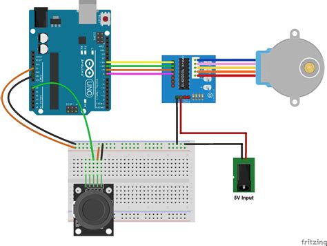 Stepper Motor Control With Arduino And Joystick Simple Projects