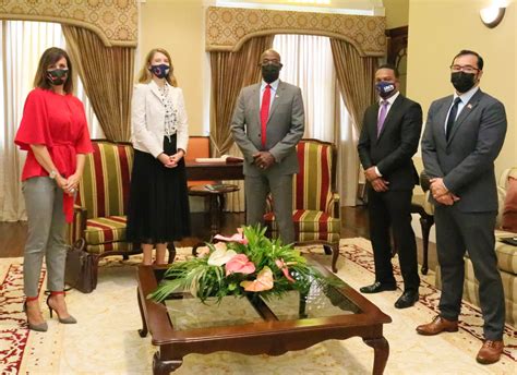 Office Of The Prime Minister Republic Of Trinidad And Tobago Prime Minister Receives