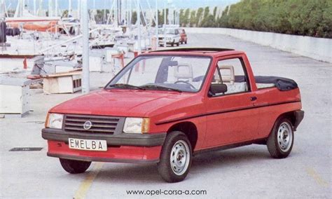 Opel Corsa Cabriolet Von Emelba 1984 Einzelstück ☺ Euro Cars